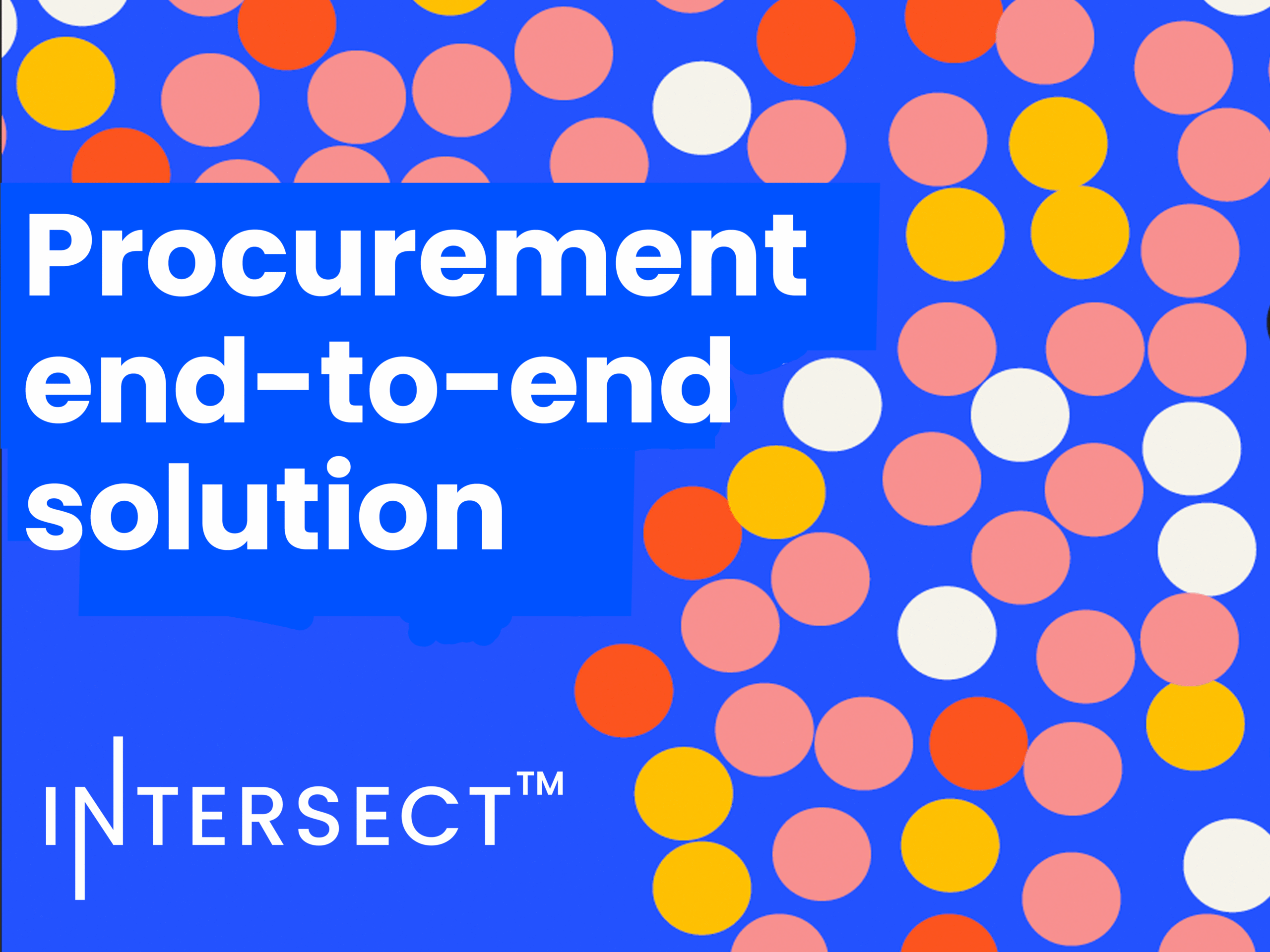 Procurement end-to-end solution