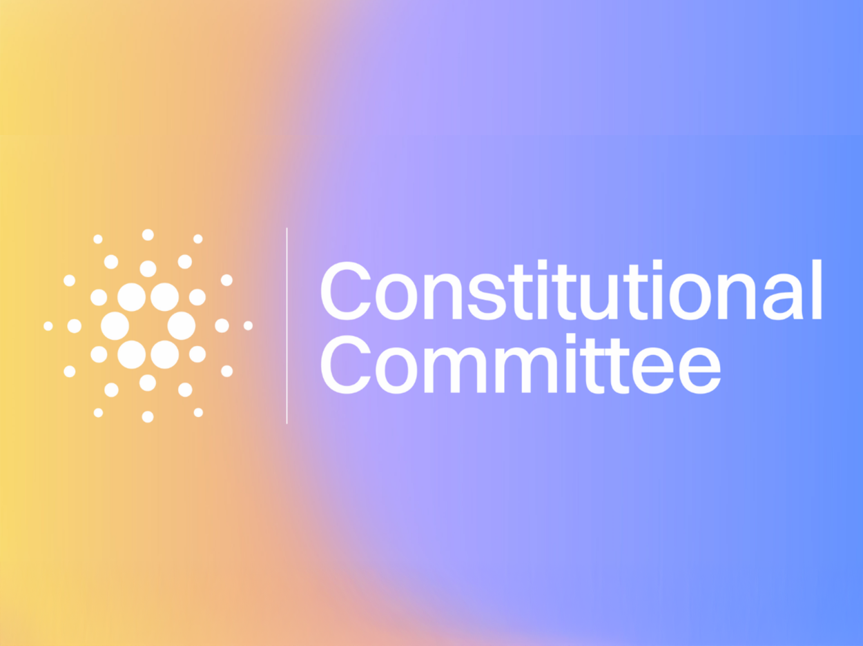 Shaping Cardano’s future: progress on the constitutional committee elections