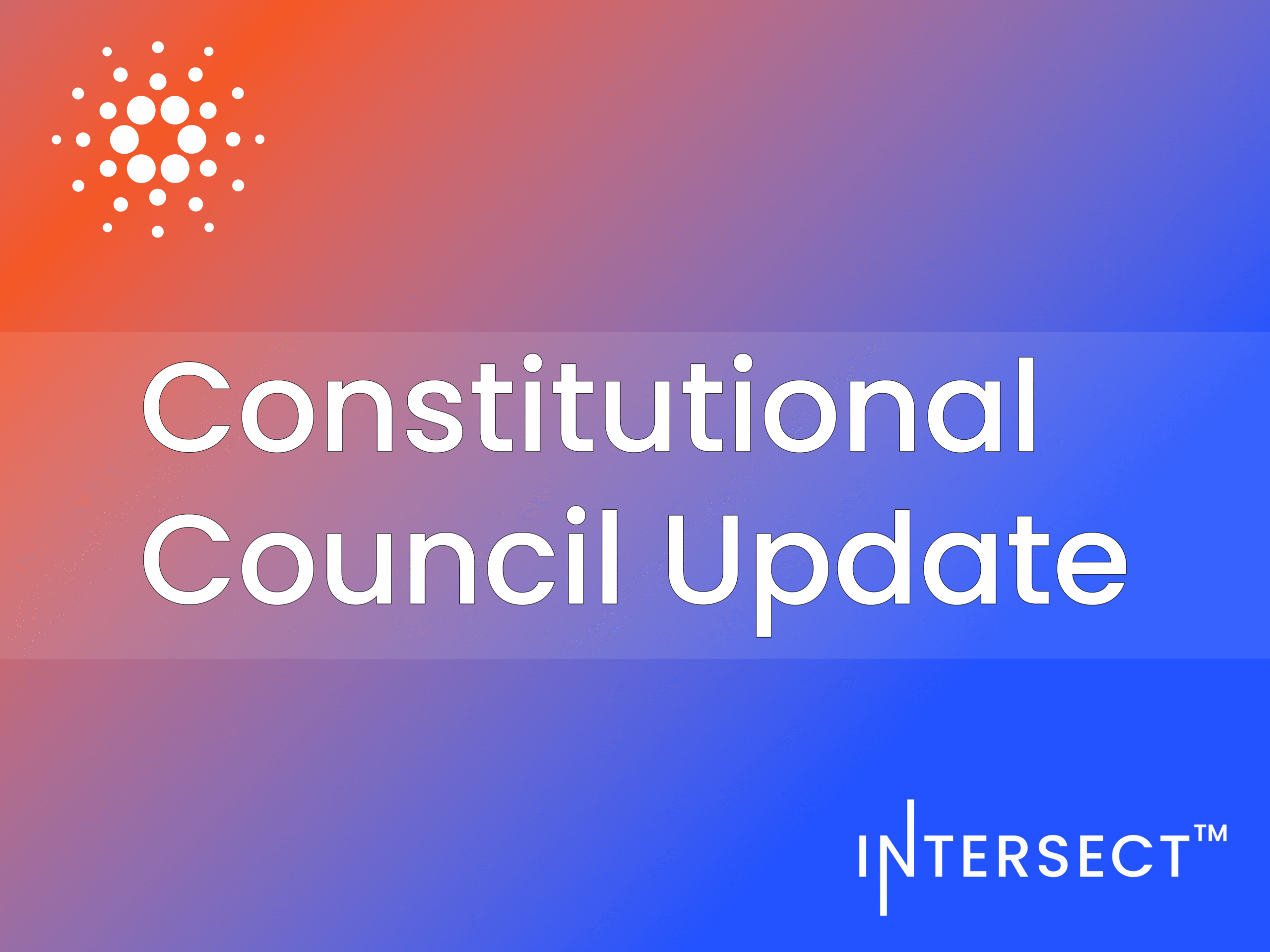 Intersect’s Constitutional Council is not standing for election – here’s why