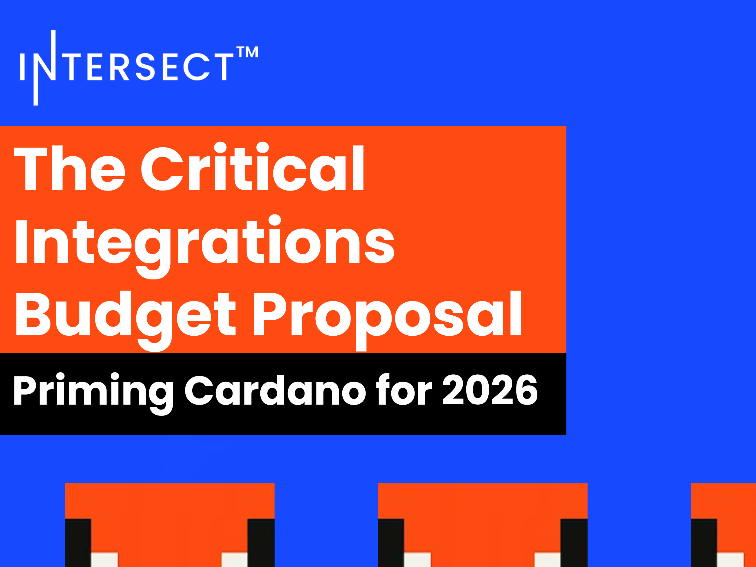 Critical Integrations Budget Proposal – Priming Cardano for 2026